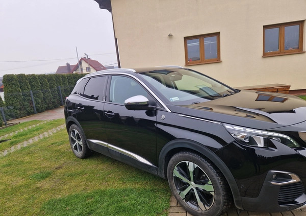 Peugeot 3008 cena 83900 przebieg: 134500, rok produkcji 2017 z Mieszkowice małe 254